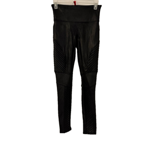 Faux leather leggings